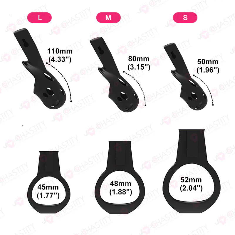 Adjustable Lightweight Permanent Chastity Belt (For Men) - Image 3