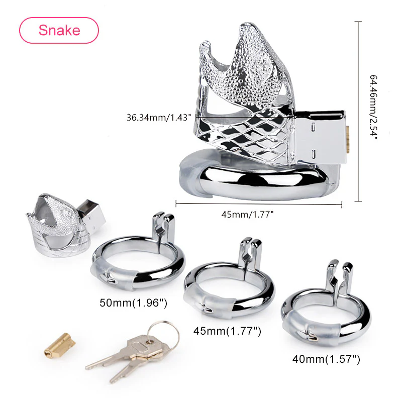 Animal Chastity Cage (3 Rings) - Image 14