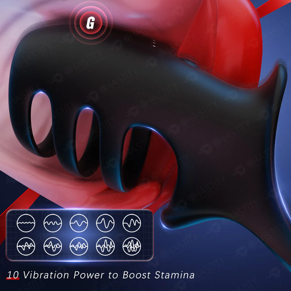 APP Remote Control Vibrating Cock Ring - Image 4