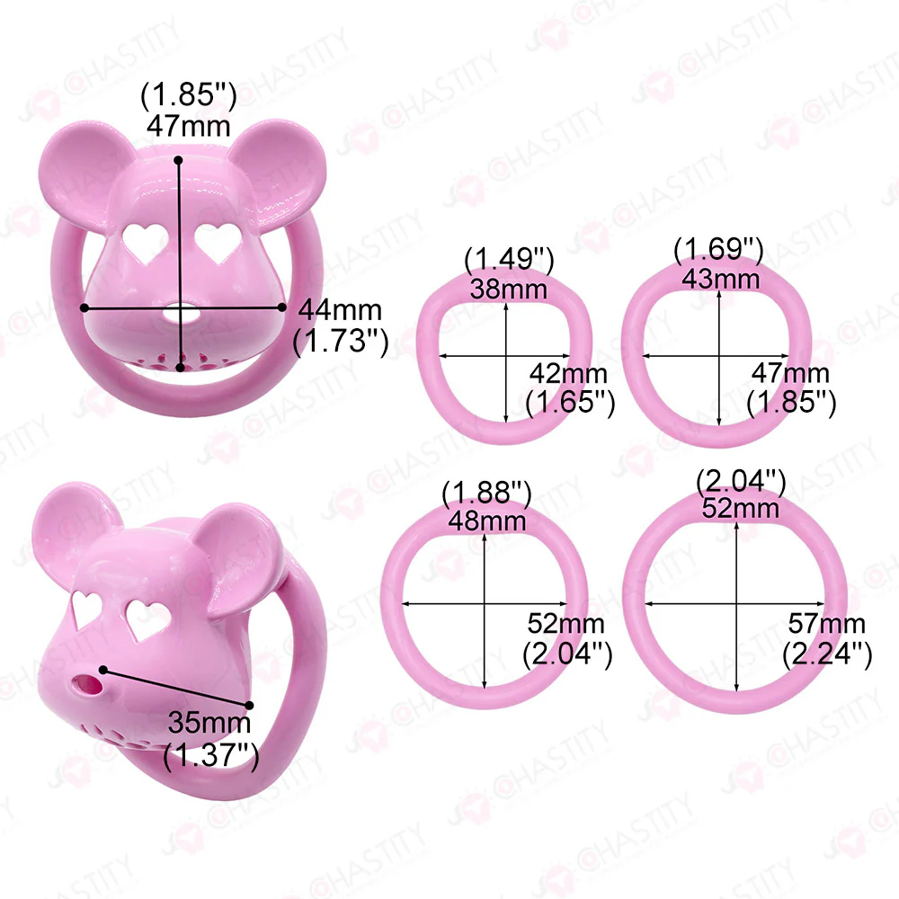 Horny Little Bear Chastity Cage - Image 3