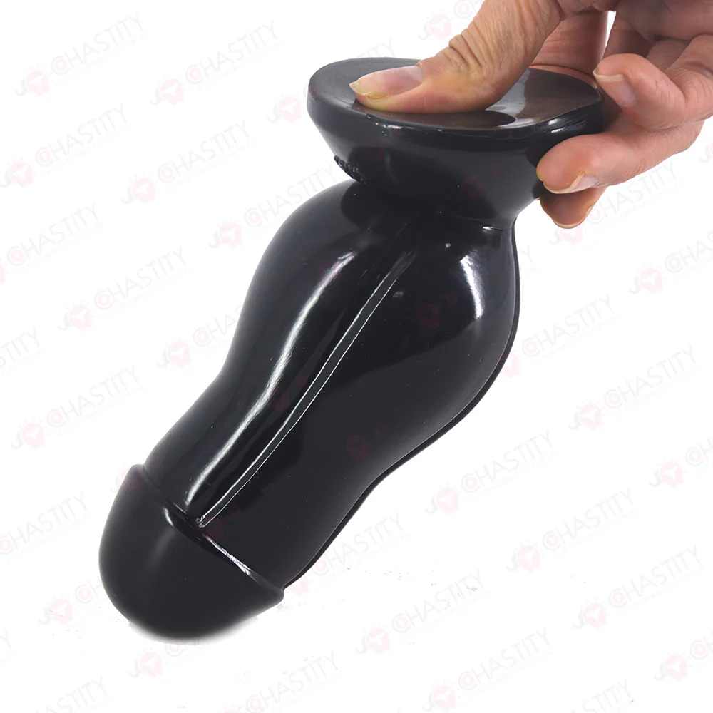 Big Soft Rubber Butt Plug - Image 5