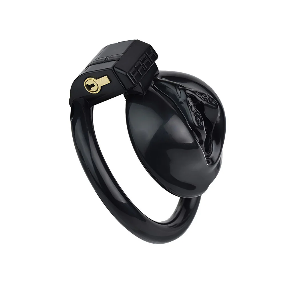 Black Clit Chastity Cage - Image 2