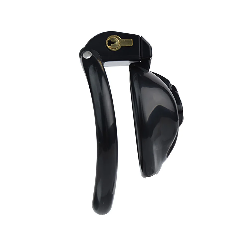Black Clit Chastity Cage - Image 5