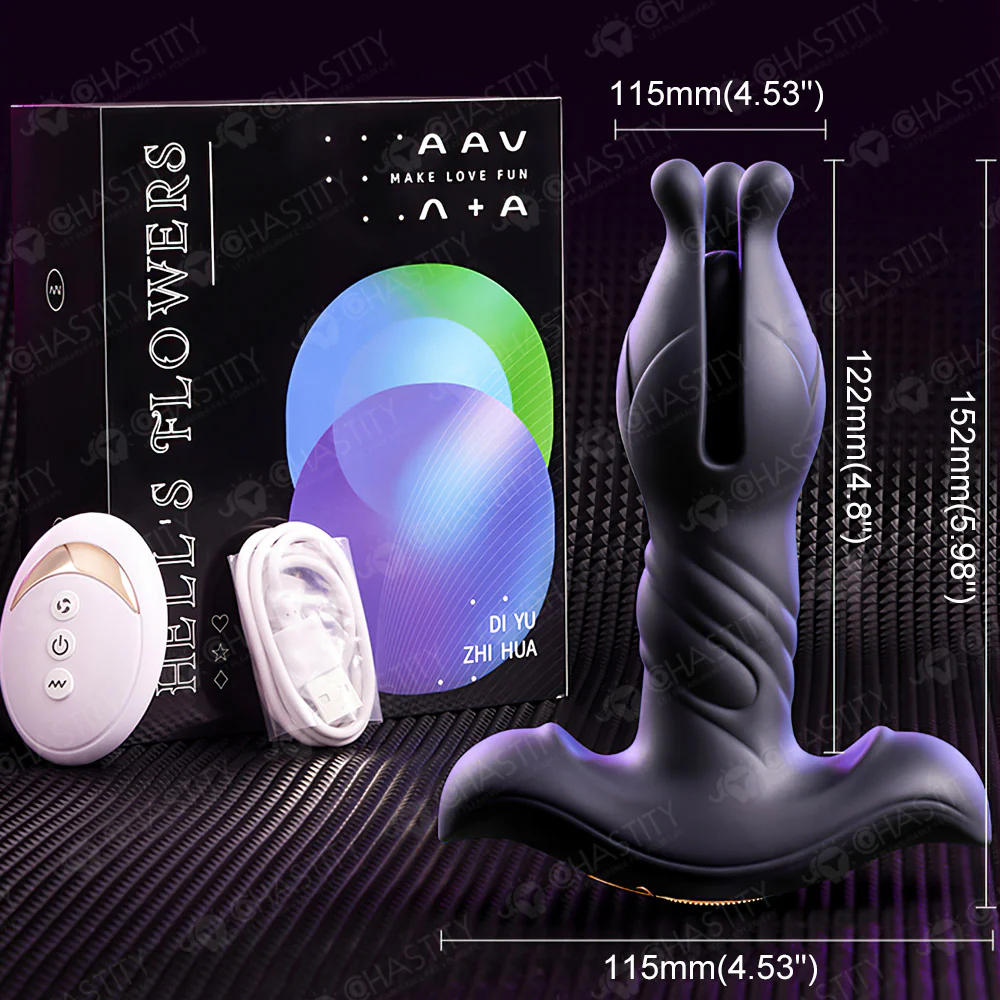 Remote Control Blooming Expandable Butt Plug - Image 3