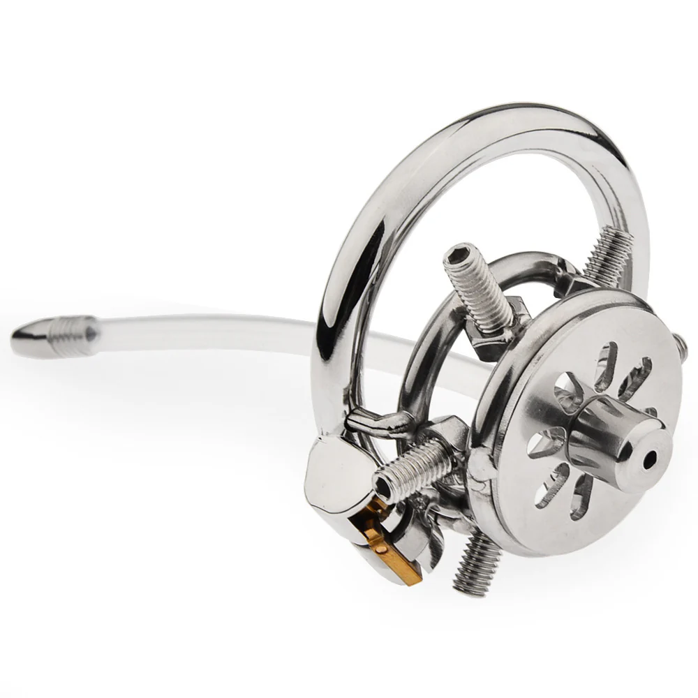 Bolted Chastity Cage With Spikes - Image 5