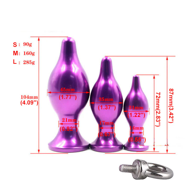 Butt Plug With Pull Ring - Image 3