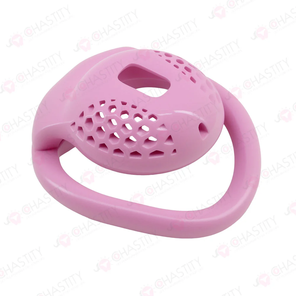 Caged Sissies' Honeycomb Micro Chastity Device - Image 4