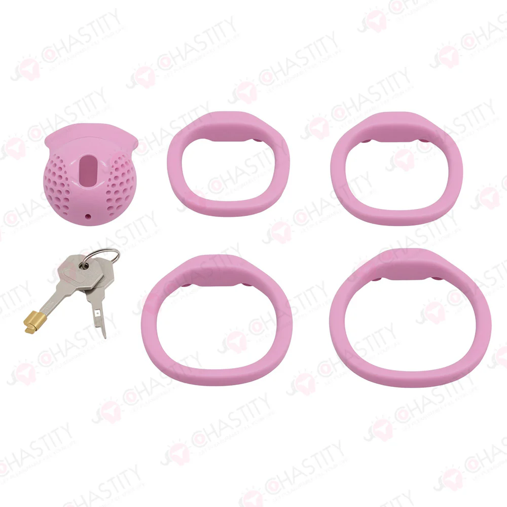 Caged Sissies' Honeycomb Micro Chastity Device - Image 5