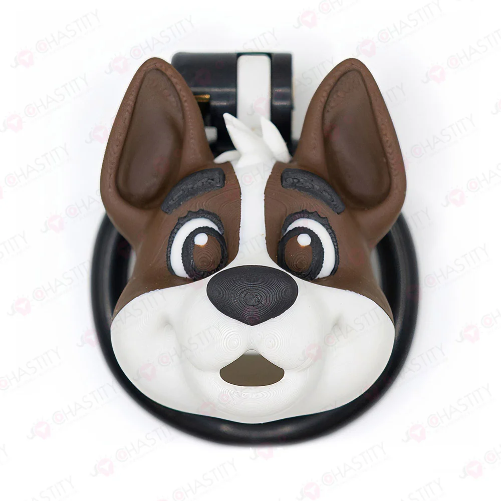 Cartoon Dog Cage Of Tease Chastity - Image 2