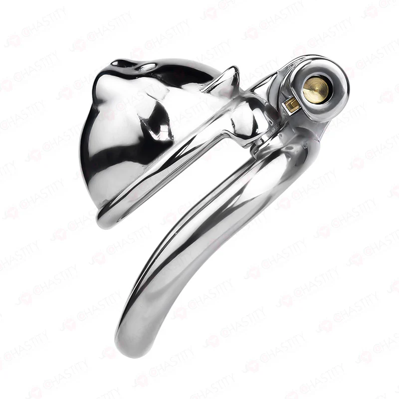 Cat Face Smallest Chastity Cage - Image 2