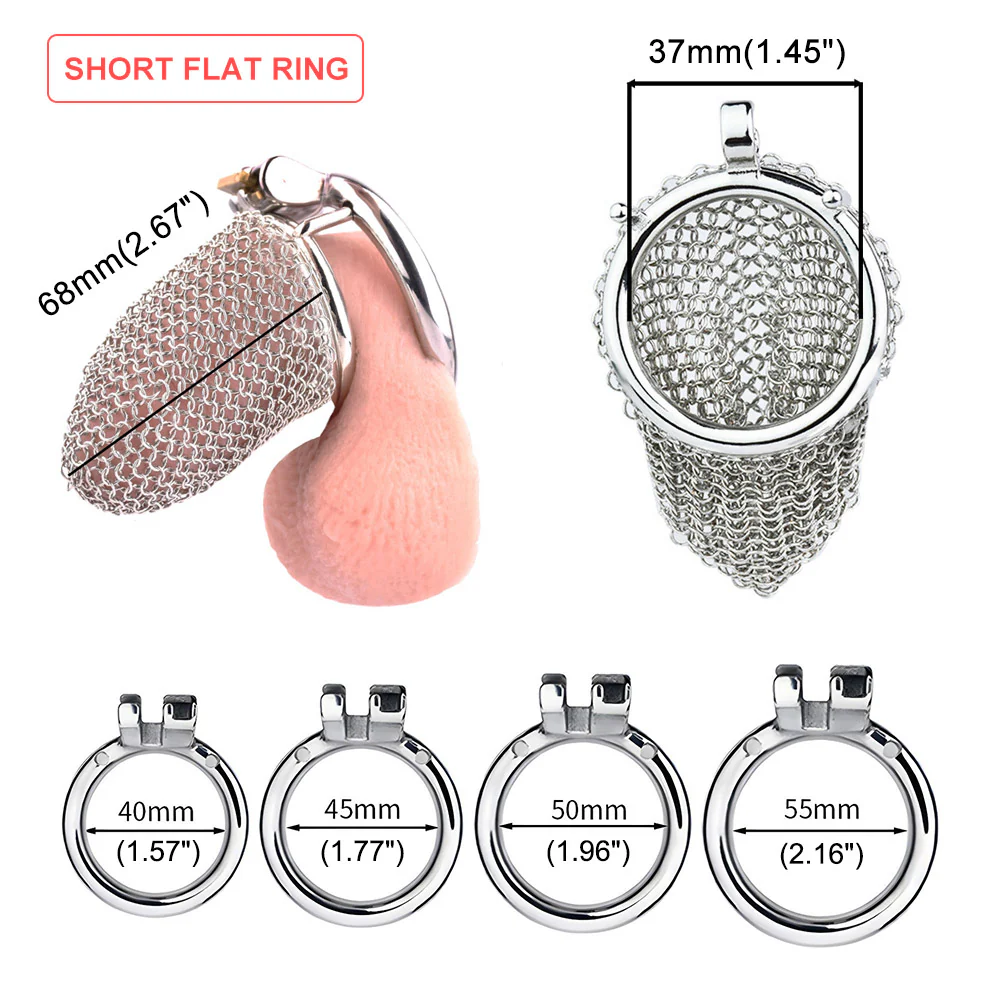 Chainmail Chastity Cage - Image 8