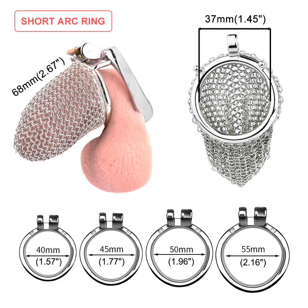 Chainmail Chastity Cage - Image 9