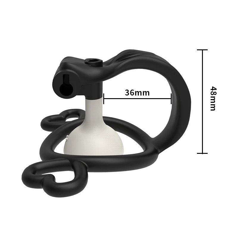 Chastity Boy Removable Negative Cover Cage - Image 3