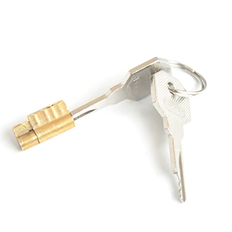 Chastity Cage Accessories - Brass Lock - Image 4