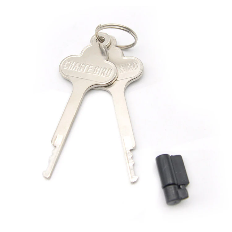Chastity Cage Accessories - Plastic Built-In Lock - Image 3