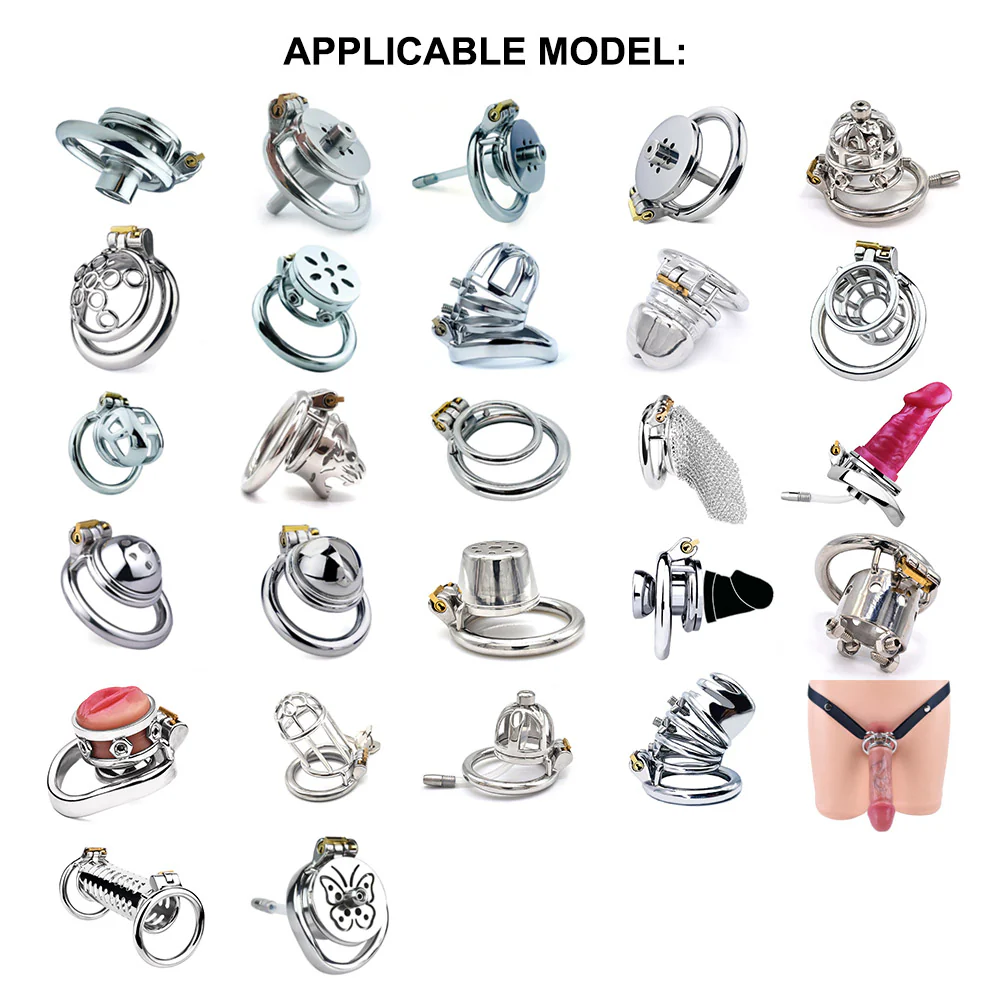 Chastity Cage Accessory Ring (With Ears) & Belt - Image 5