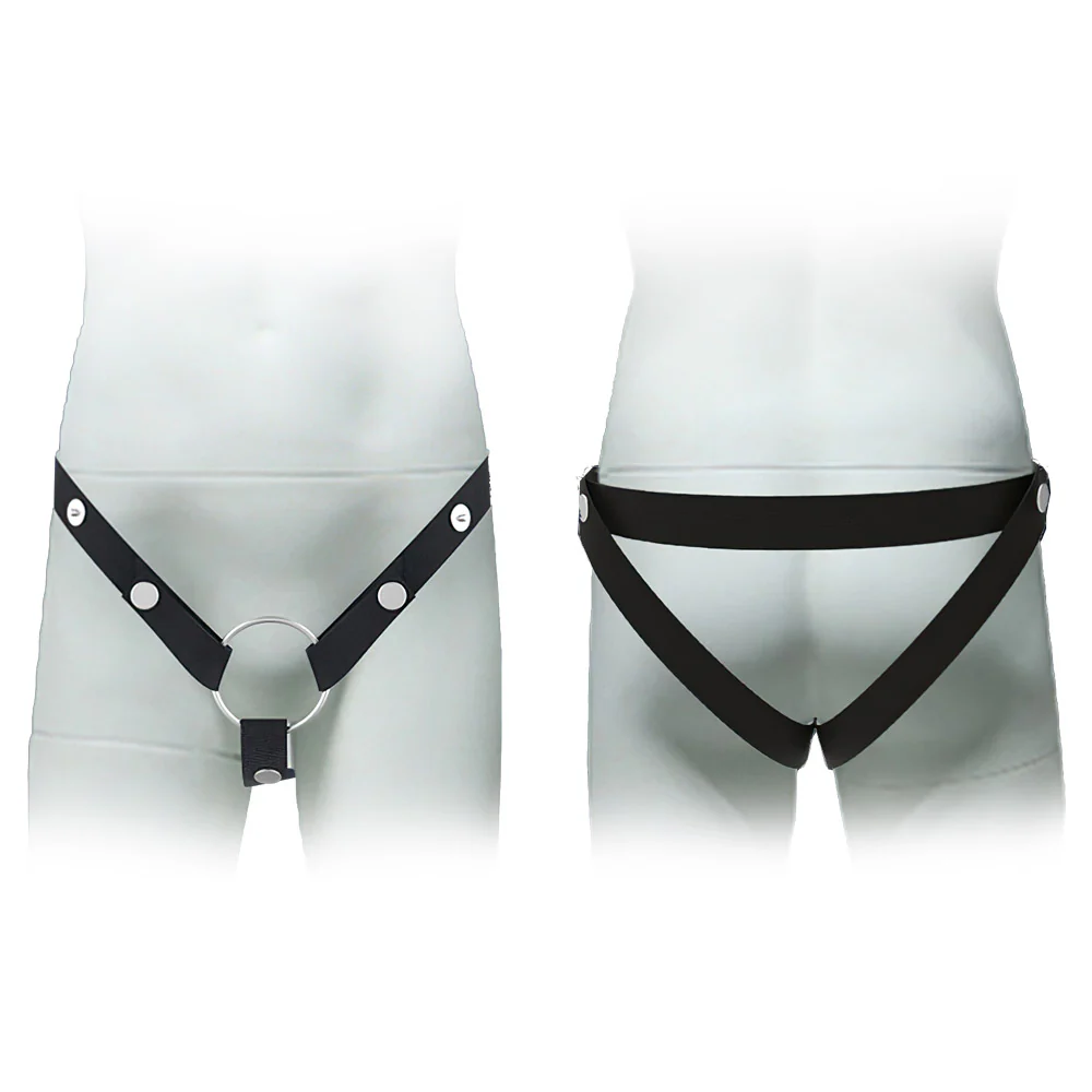 Chastity Cage Anti-Falling Elastic Auxiliary Belt - Image 4