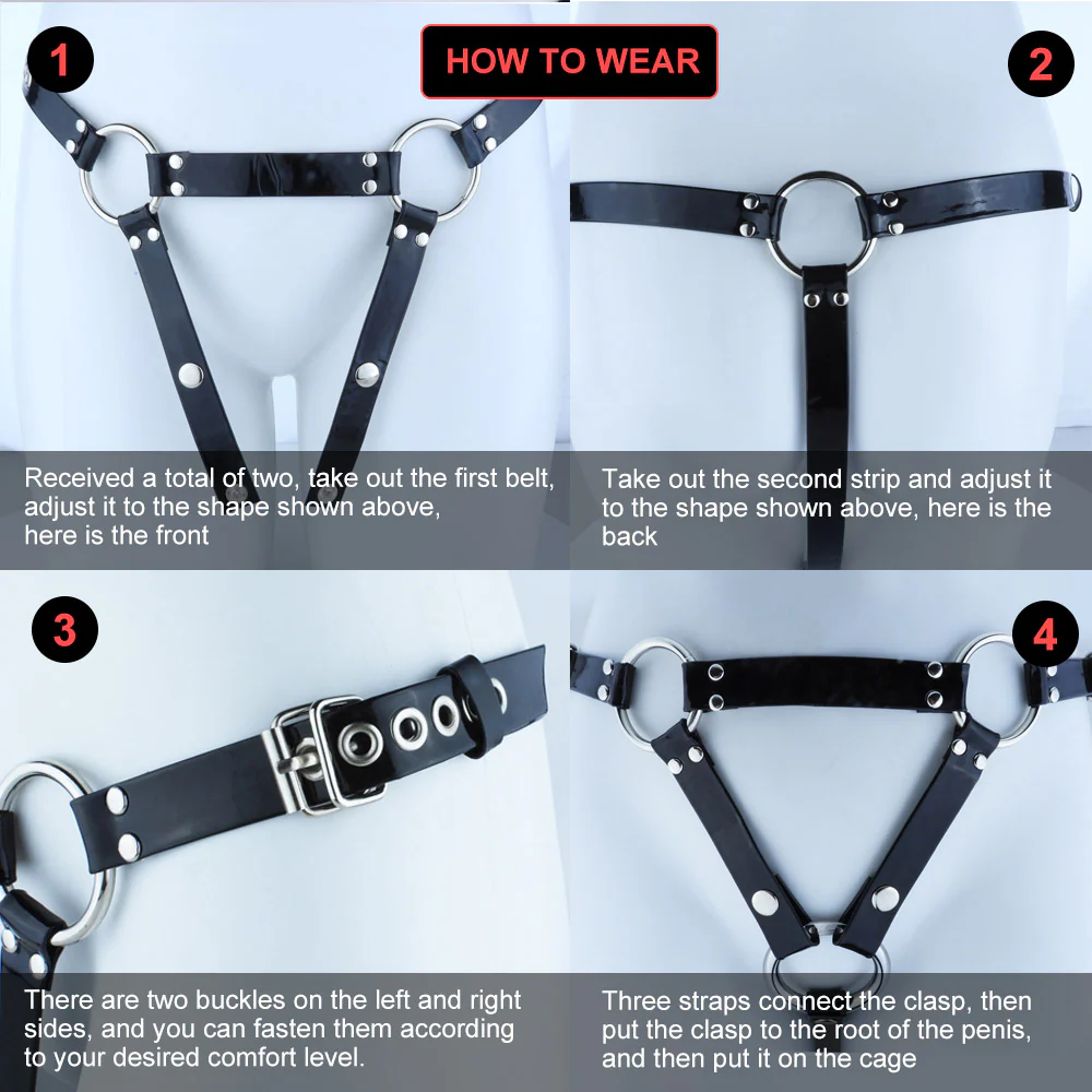 Chastity Cage Belt - Image 5