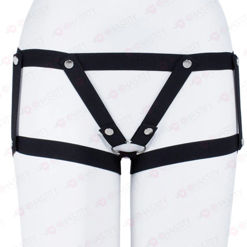 All-Around Anti-Sagging Chastity Cage Elastic Band - Image 7