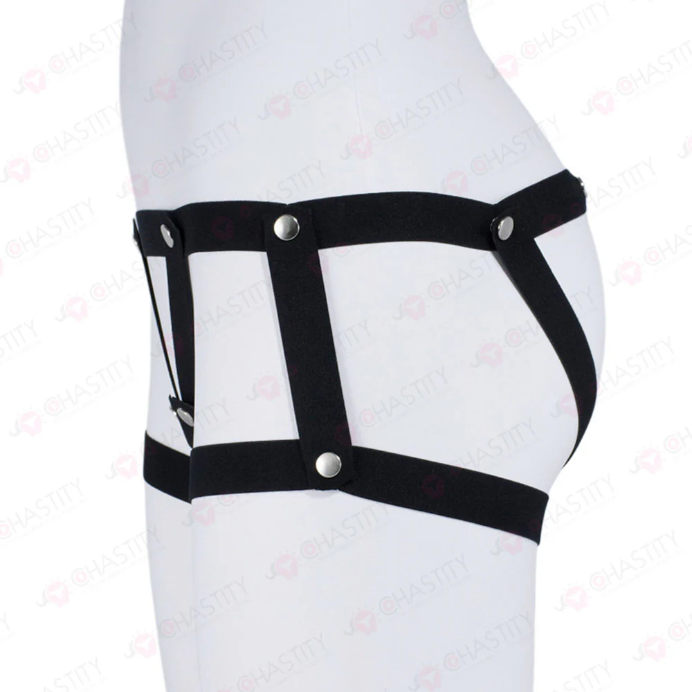 All-Around Anti-Sagging Chastity Cage Elastic Band - Image 8