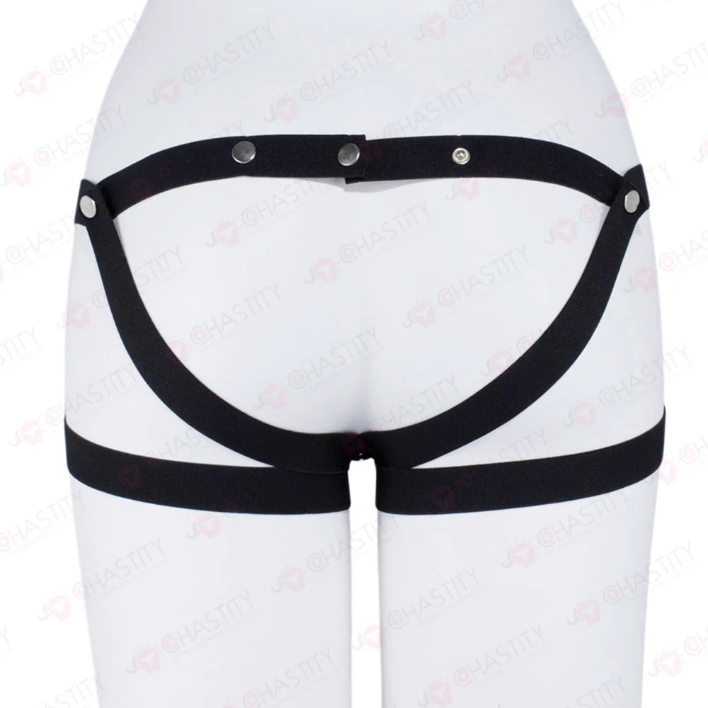 All-Around Anti-Sagging Chastity Cage Elastic Band - Image 9