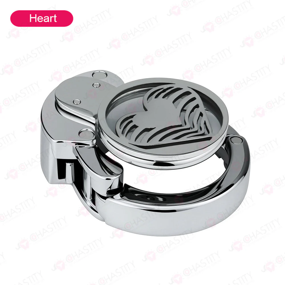 Adjustable Ring & Button-Lock Chastity Cage Emoji - Image 6