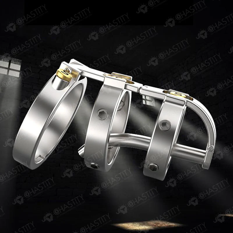 Steampunk Series Chastity Cage Torture - Image 7