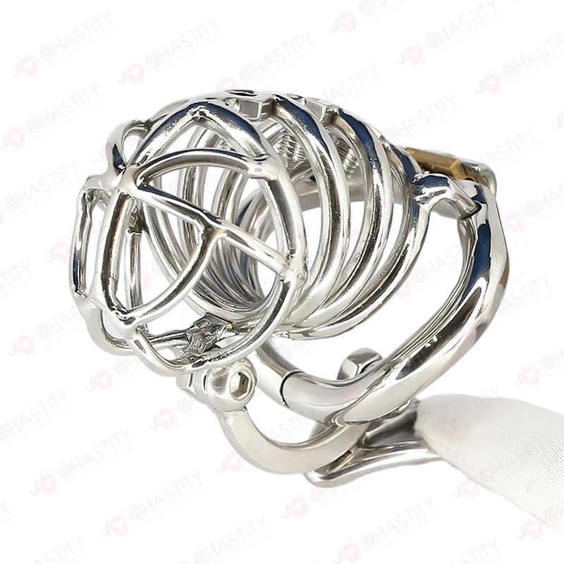 Chastity Cage With Ball Splitter - Image 4