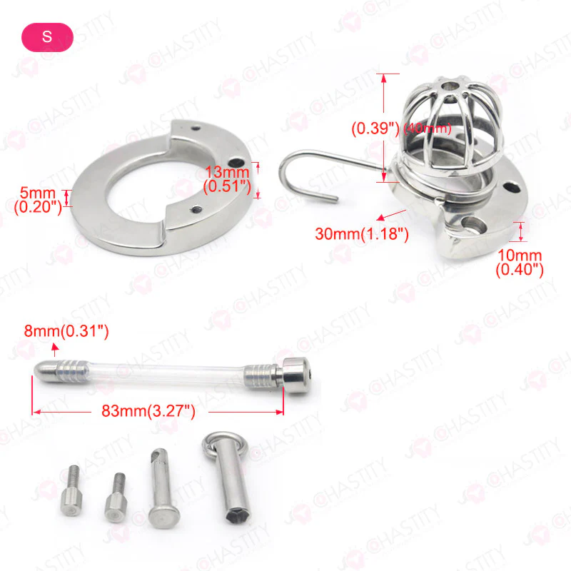 Chastity Cage With Ball Stretcher - Image 3