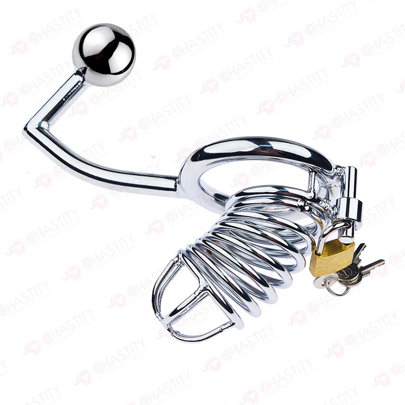 Chastity Cage With Handcuffs - Image 5