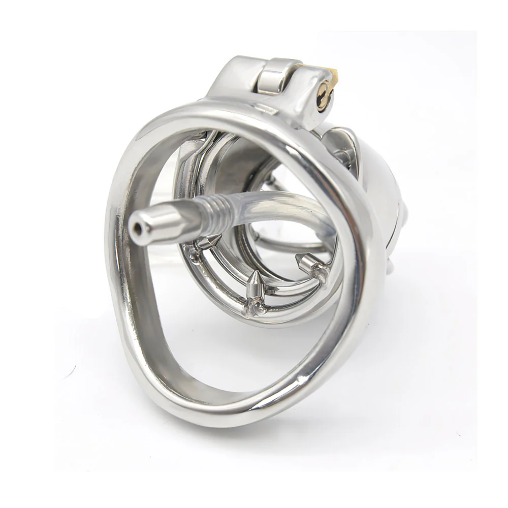 Chastity Cage With Penis Plug - Image 3