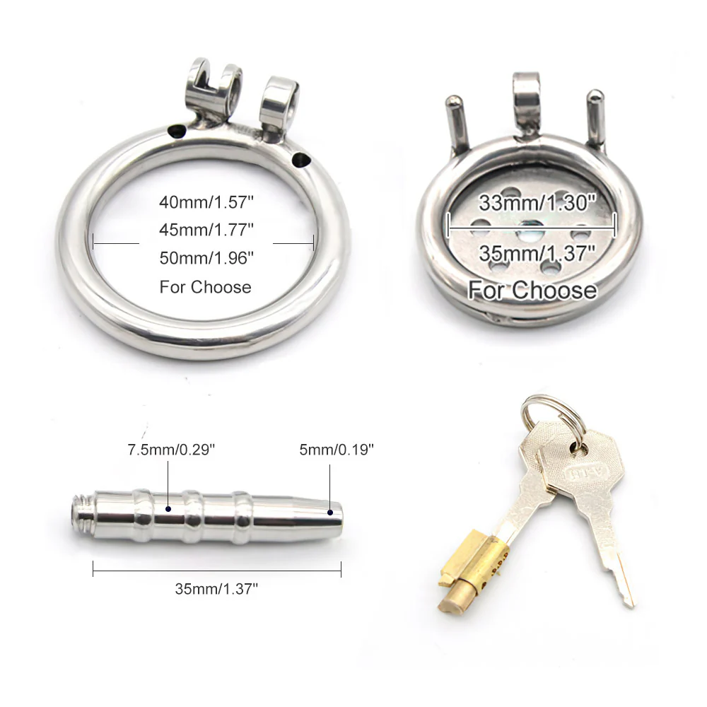 Chastity Device With Catheter - Image 7