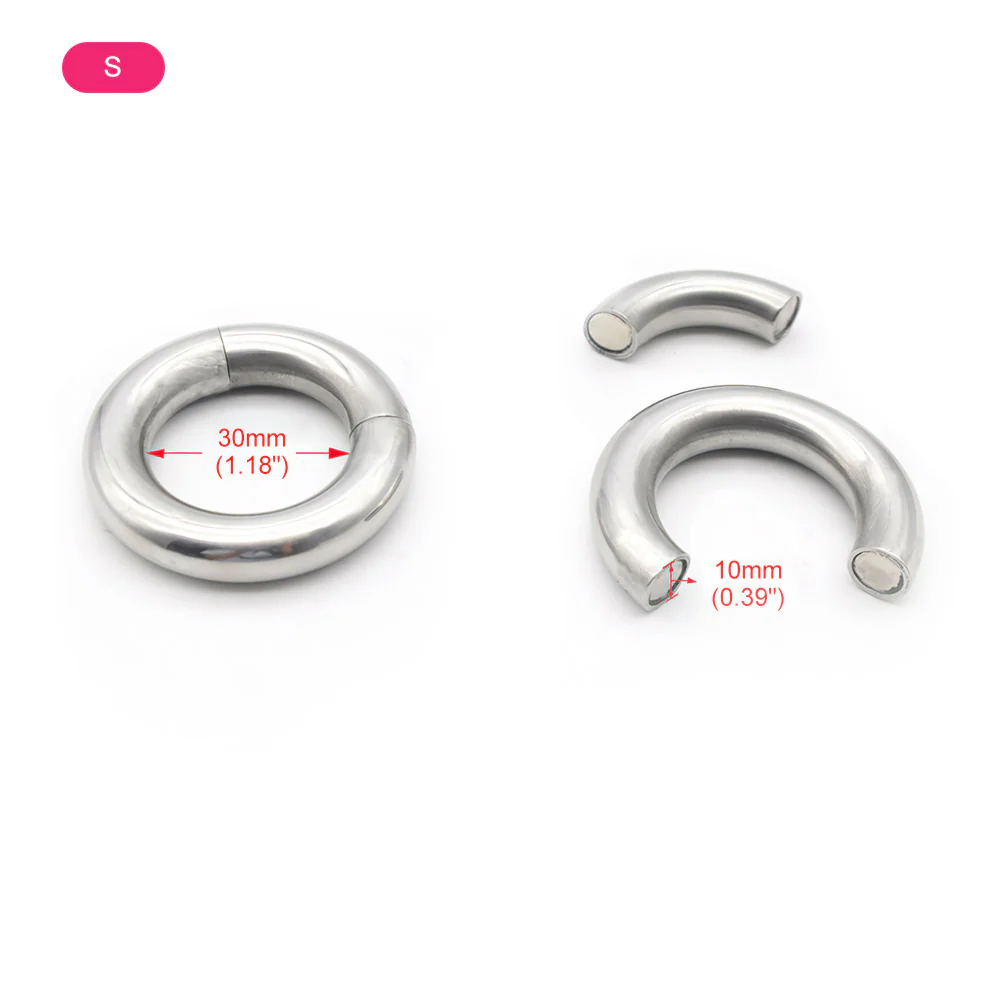 Chastity Magnetic Iron Ring - Image 4