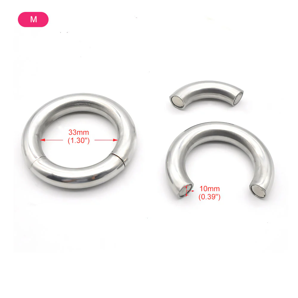 Chastity Magnetic Iron Ring - Image 5