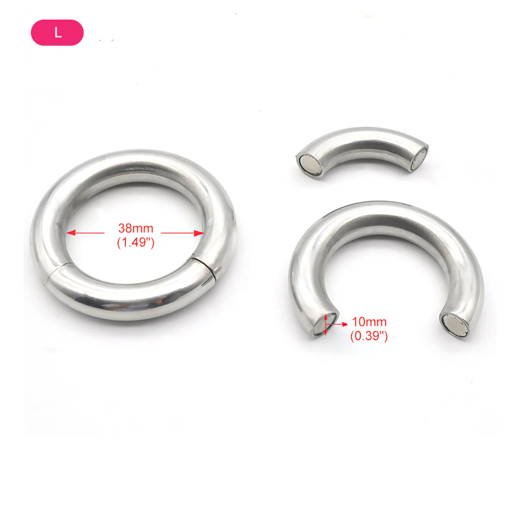 Chastity Magnetic Iron Ring - Image 6
