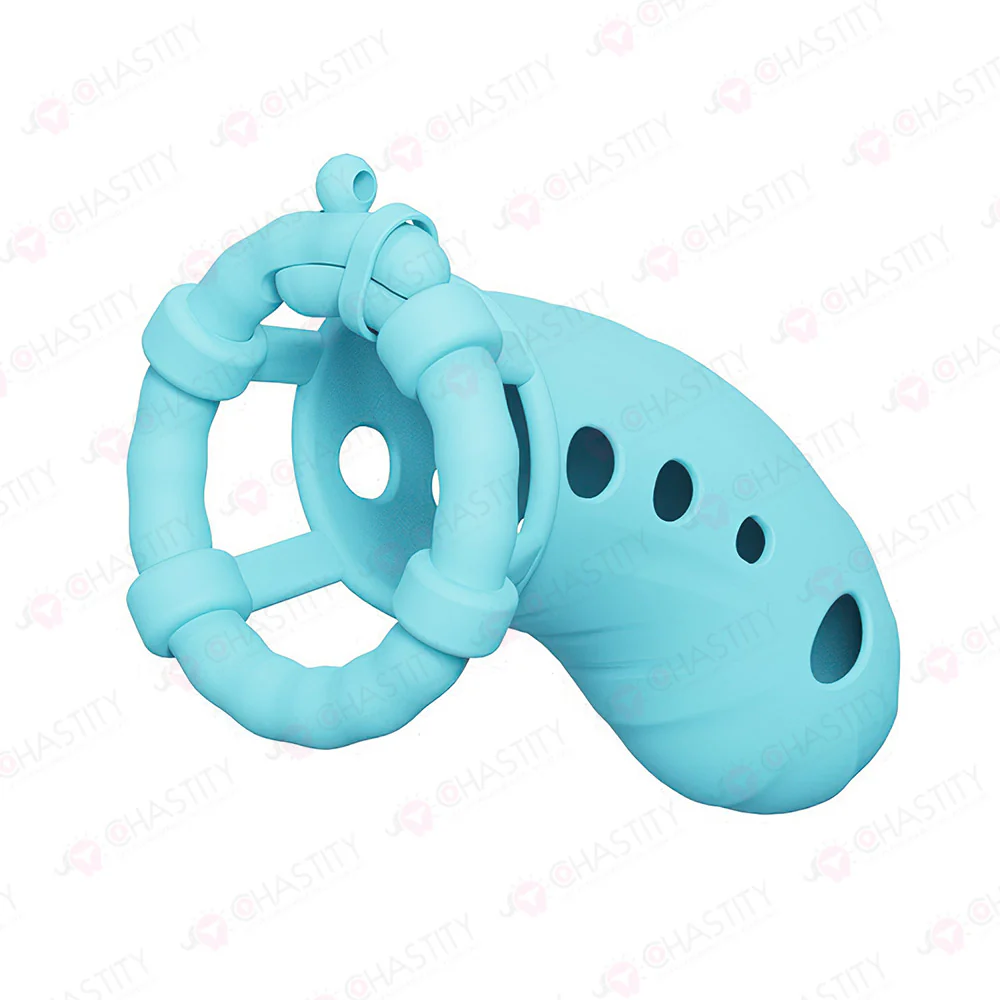 Soft Silicone Chastity Training for Men (3 Rings) - Image 8