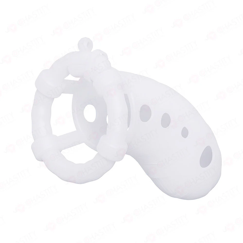 Soft Silicone Chastity Training for Men (3 Rings) - Image 9
