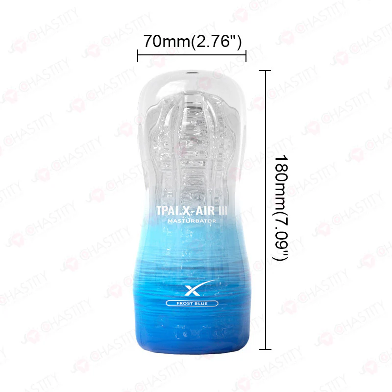 Clear Manual Male Masturbator - Image 5