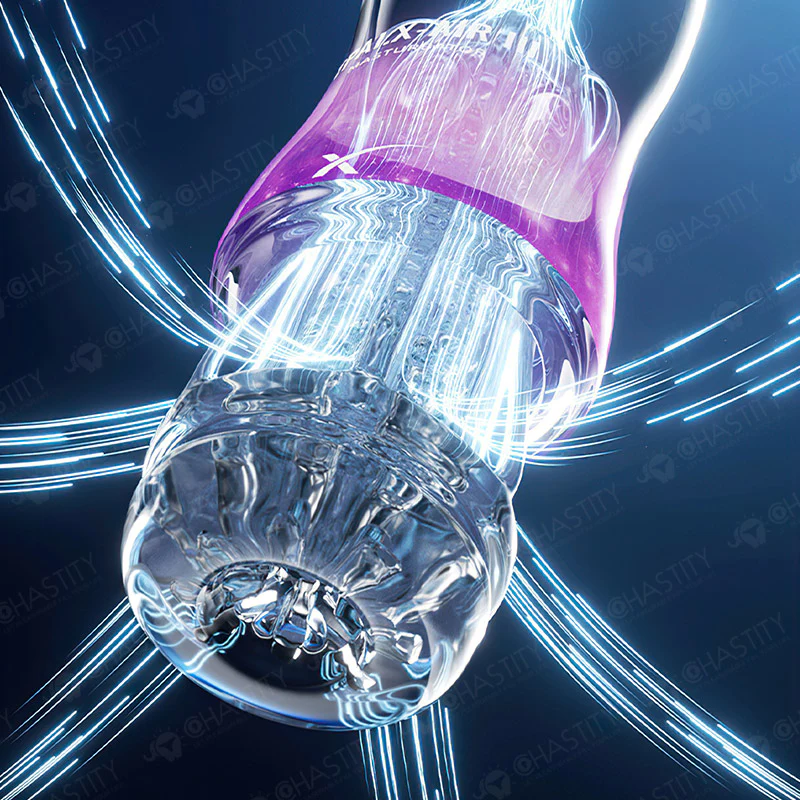 Clear Manual Male Masturbator - Image 9