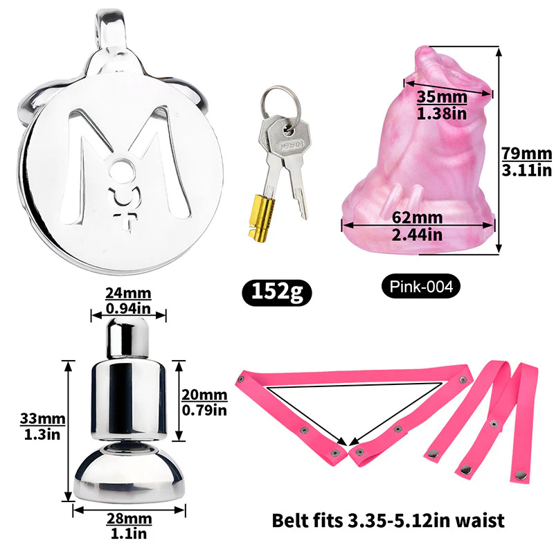 Cock Block Device With Monster Dildo - Image 9