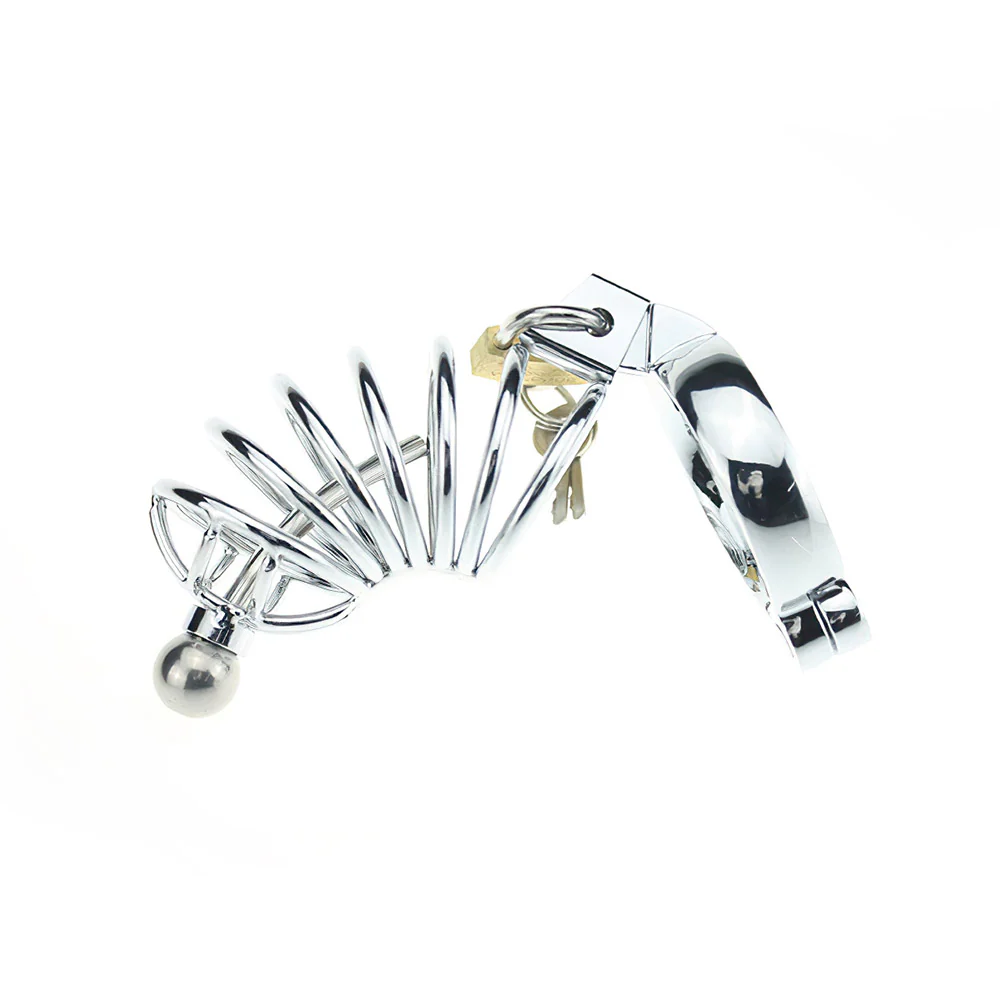 Cock Cage With Catheter (3 Rings) - Image 5
