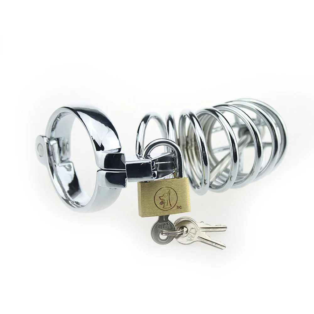 Cock Cage With Catheter (3 Rings) - Image 6