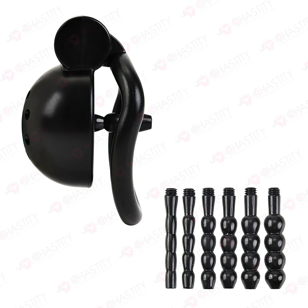 Compact Chastity Device With Urethral Plug Kit - Image 8