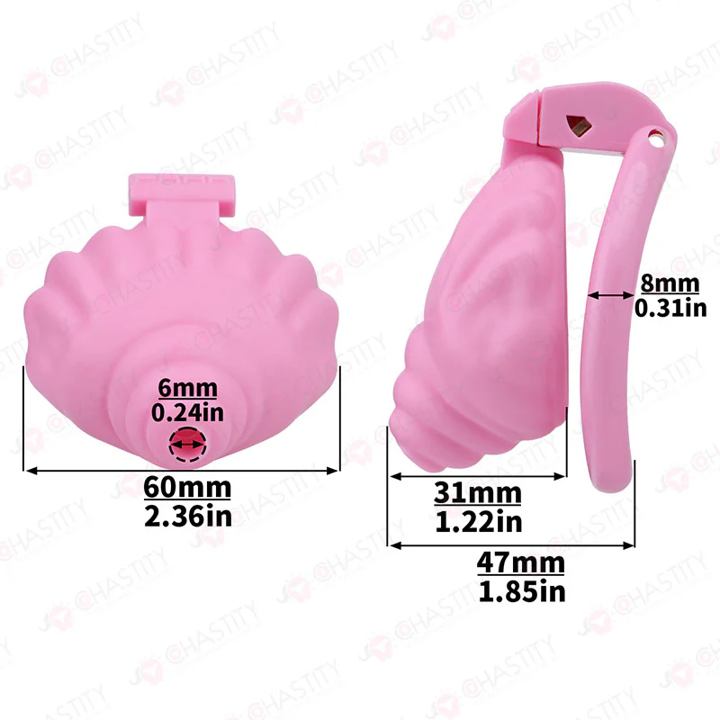 Conch 1.5 Inch Chastity Cage - Image 3