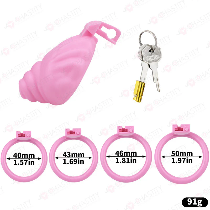 Conch 1.5 Inch Chastity Cage - Image 4