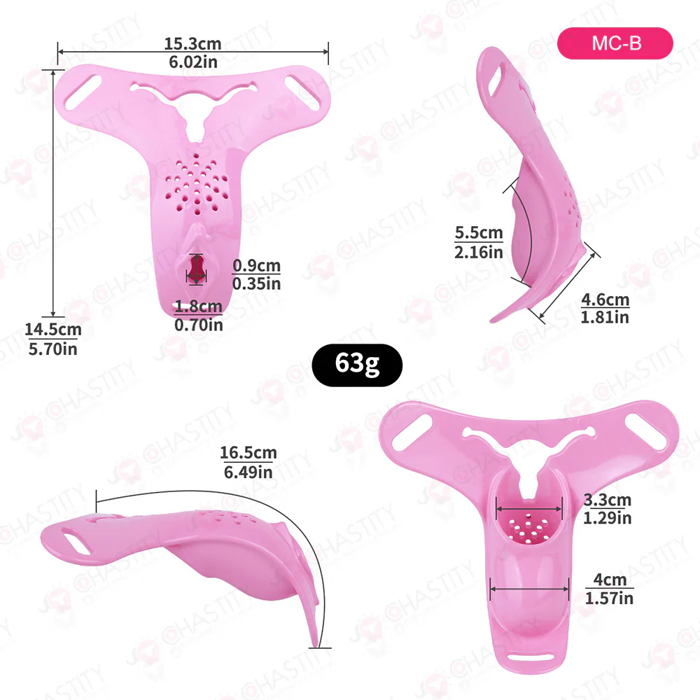 Cross Dressing Wearable Chastity Plate - Image 8