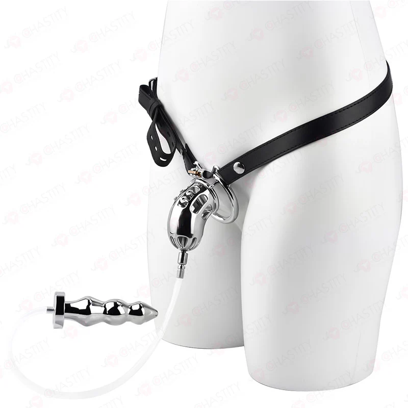 Cruel Male Chastity Device (With Anal Plug) - Image 13