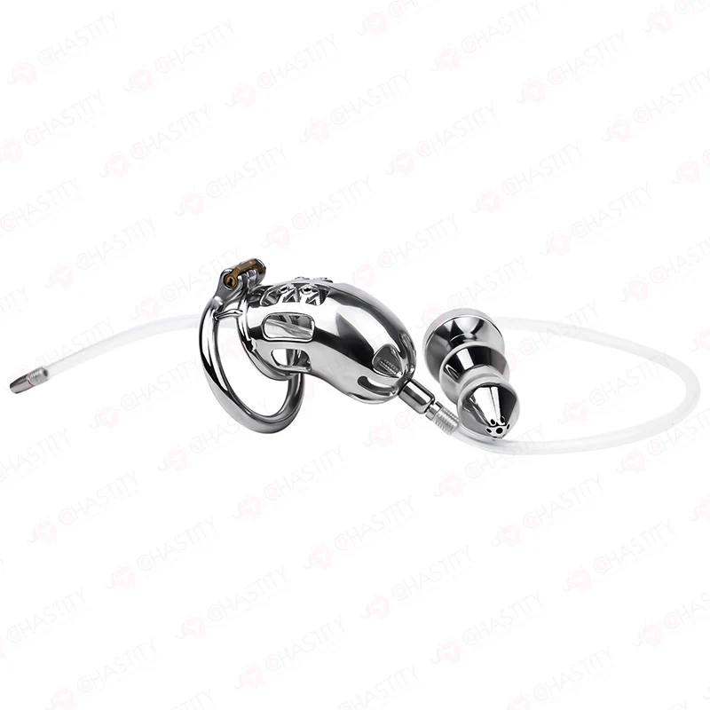 Cruel Male Chastity Device (With Anal Plug) - Image 5