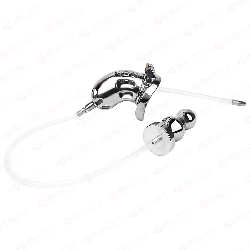 Cruel Male Chastity Device (With Anal Plug) - Image 7