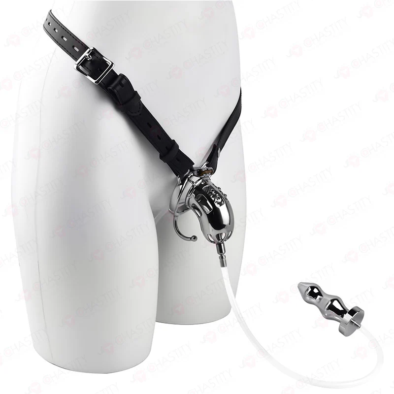 Cruel Male Chastity Device (With Anal Plug) - Image 9